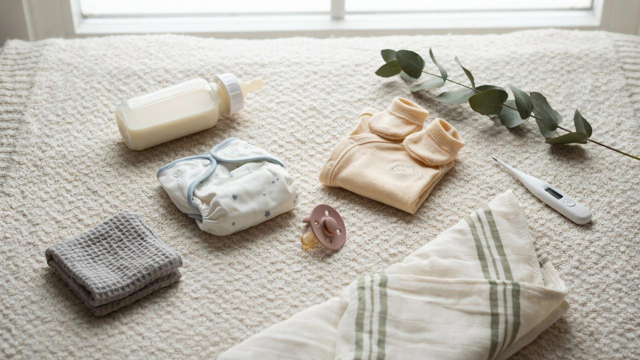 Baby essentials that address common reasons infants cry.